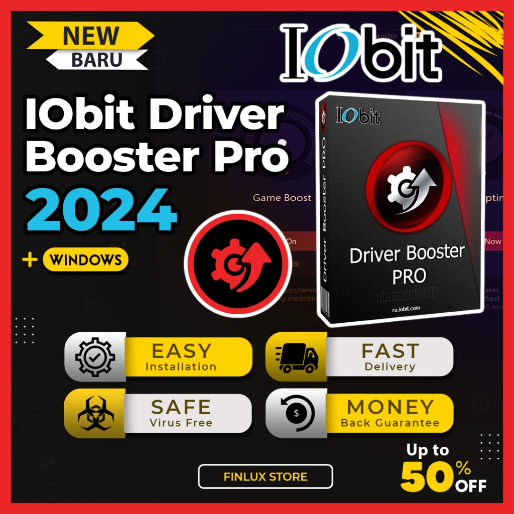 iObit Driver Booster Pro v11.3.0 Latest 2024 Lifetime For Windows - Easy  Driver Updater | Shopee Malaysia