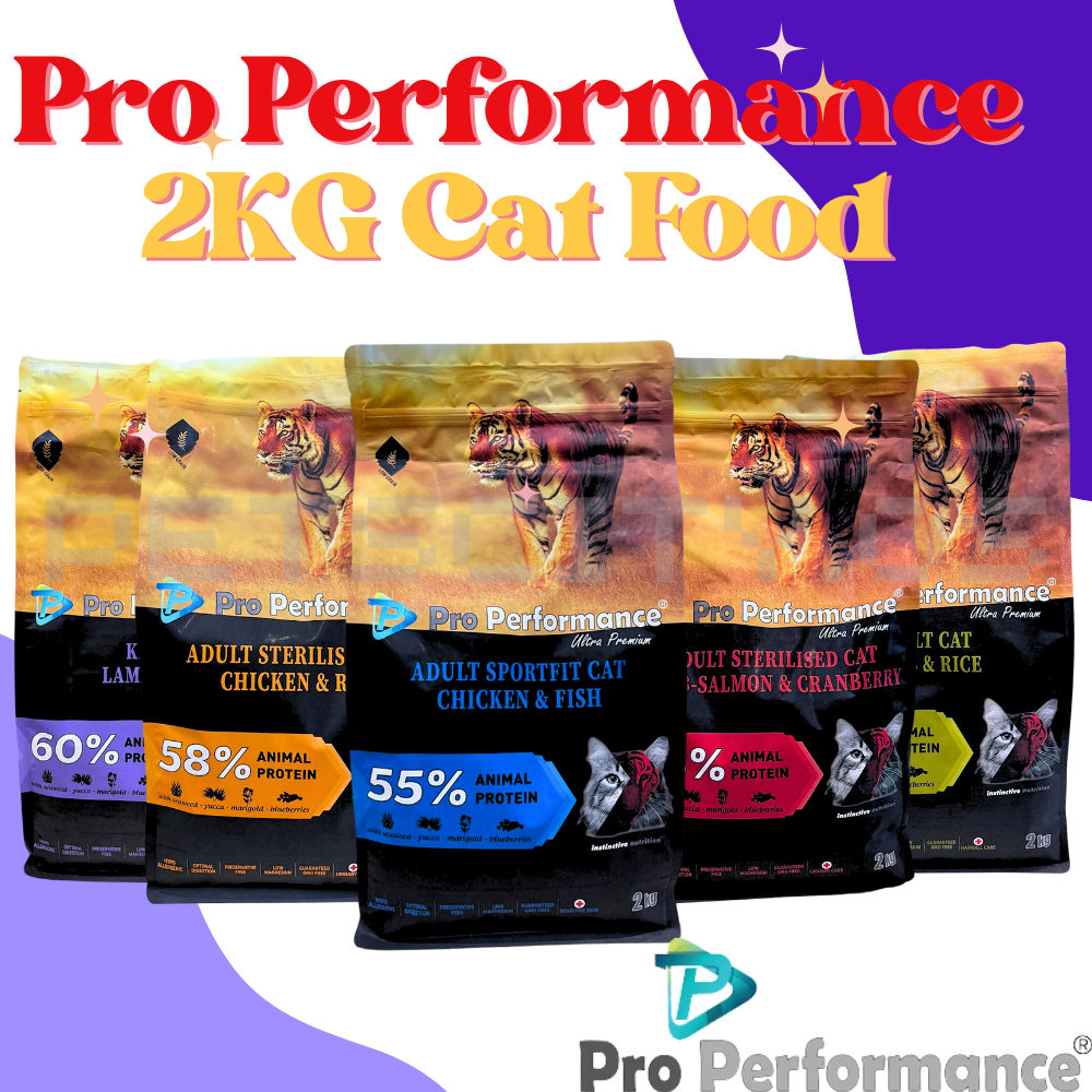 Pro Performance Cat Dry Food | 2kg | Ultra Premium Cat Food | Kitten ...