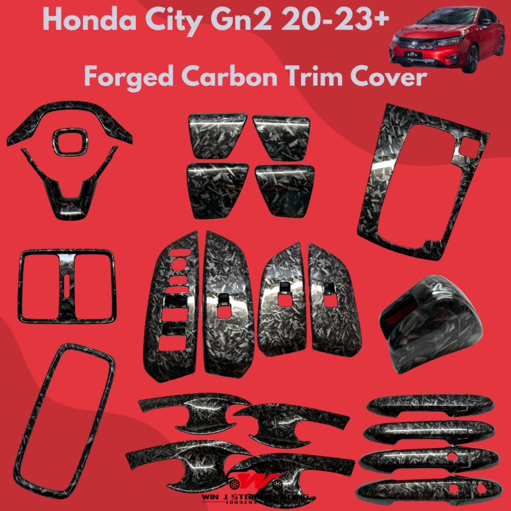 🔥NEW ARRIVED🔥Honda City Gn2/Gn 20202023 Carbon Trim Cover For