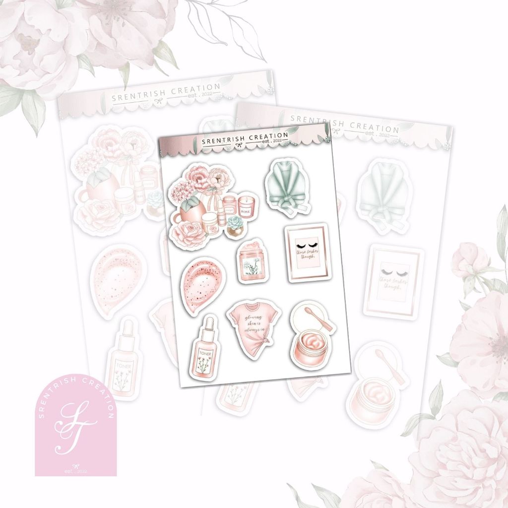 Spa Me Time Self Care Sticker | Shopee Malaysia