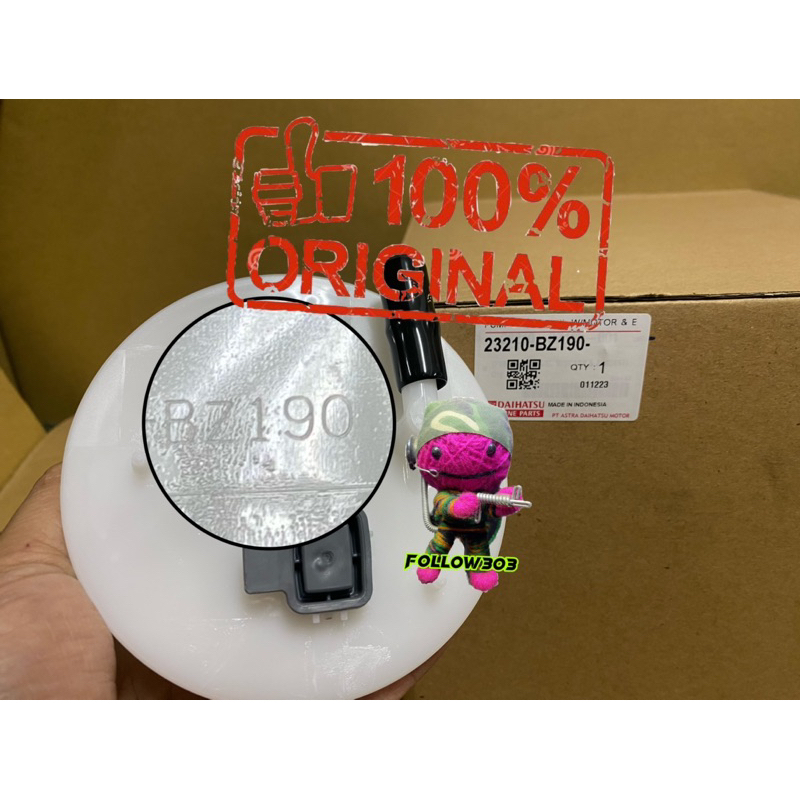 ORIGINAL DAIHATSU PERODUA BEZZA 1.0/1.3 ENGINE FUEL PUMP MOTOR WITH