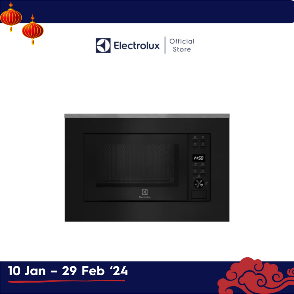 Electrolux 60cm/20L UltimateTaste 500 Builtin Grill Microwave Oven
