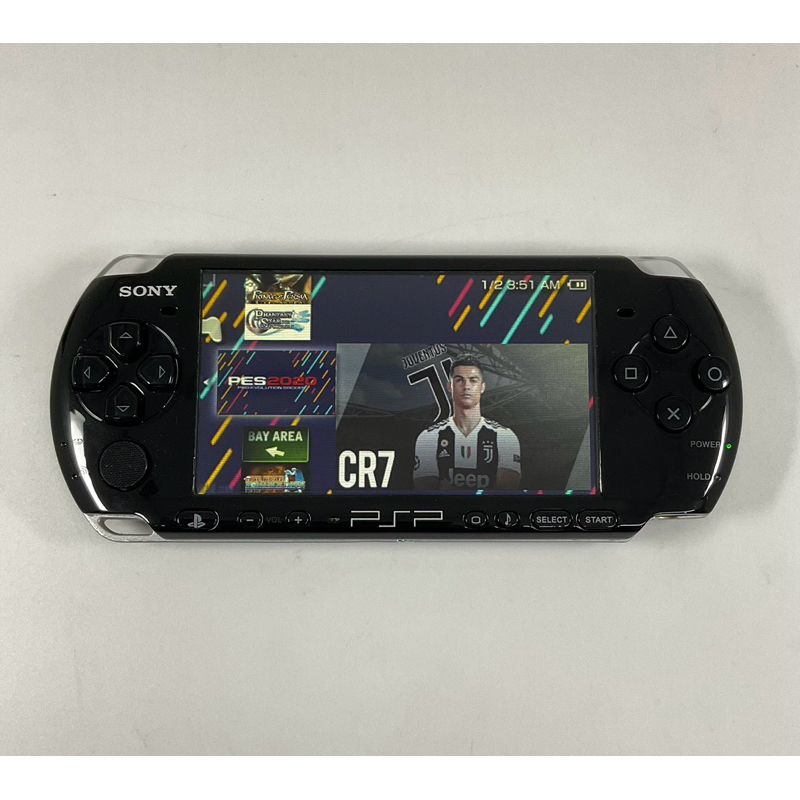 Custom PSP Console Modded With New Winning Eleven Theme Housing Shell Sony  Play Station Portable 3000 