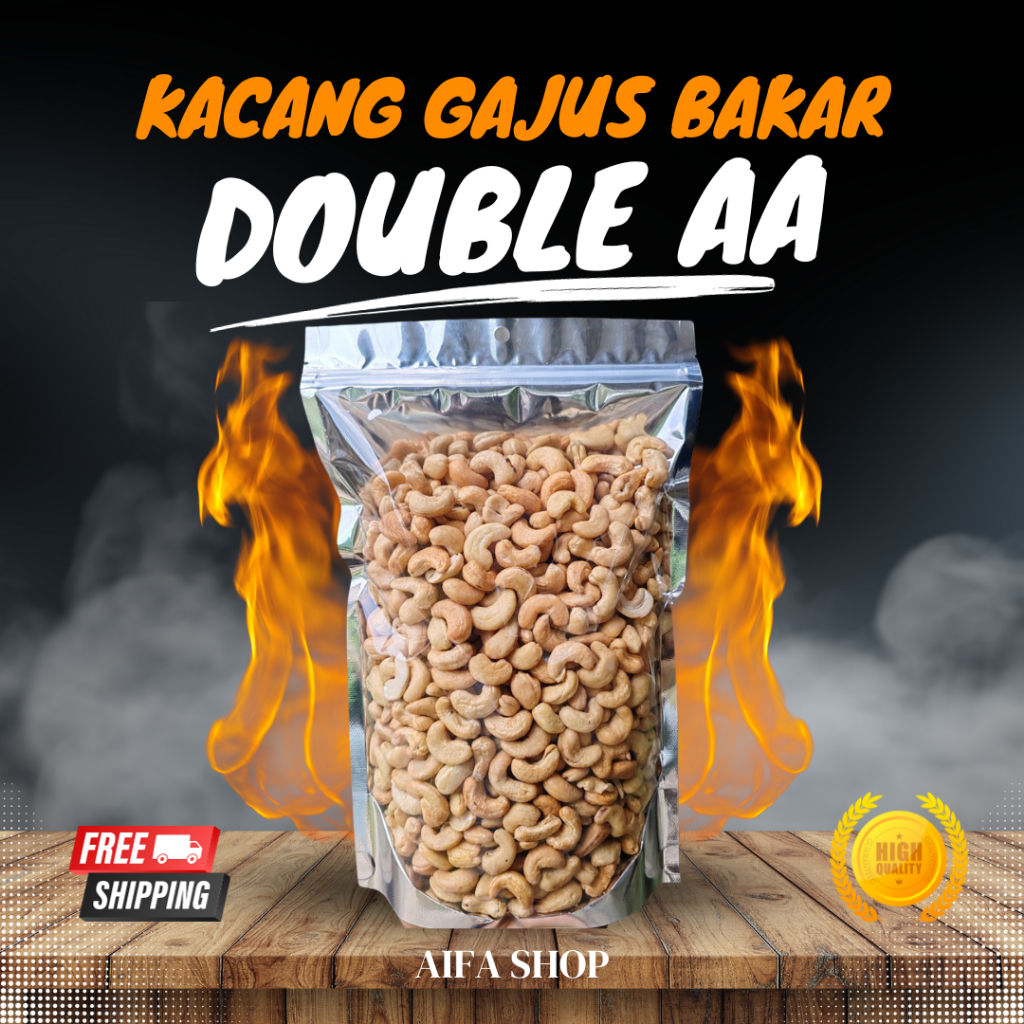 Kacang Gajus Bakar Tiada Kulit Gred Aa Premium Quality By Aifa Food Snacks Cashew Nut