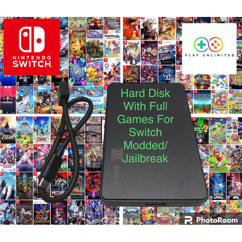 Hard Disk With Games For Nintendo Switch Modded / Hard Disk With Games ...
