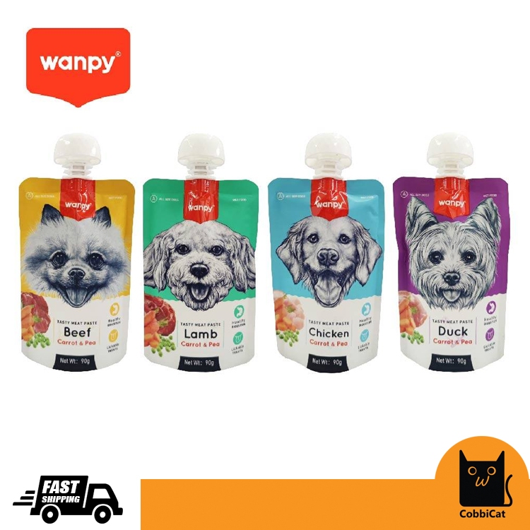 Wanpy Fresh Meat Lickable Treats 90g ( Dog ) | Shopee Malaysia