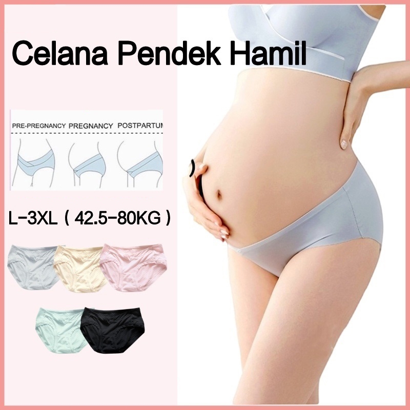 Maternity Underwear Women Pregnant Panties Cotton U-Shaped Low Waist Panty