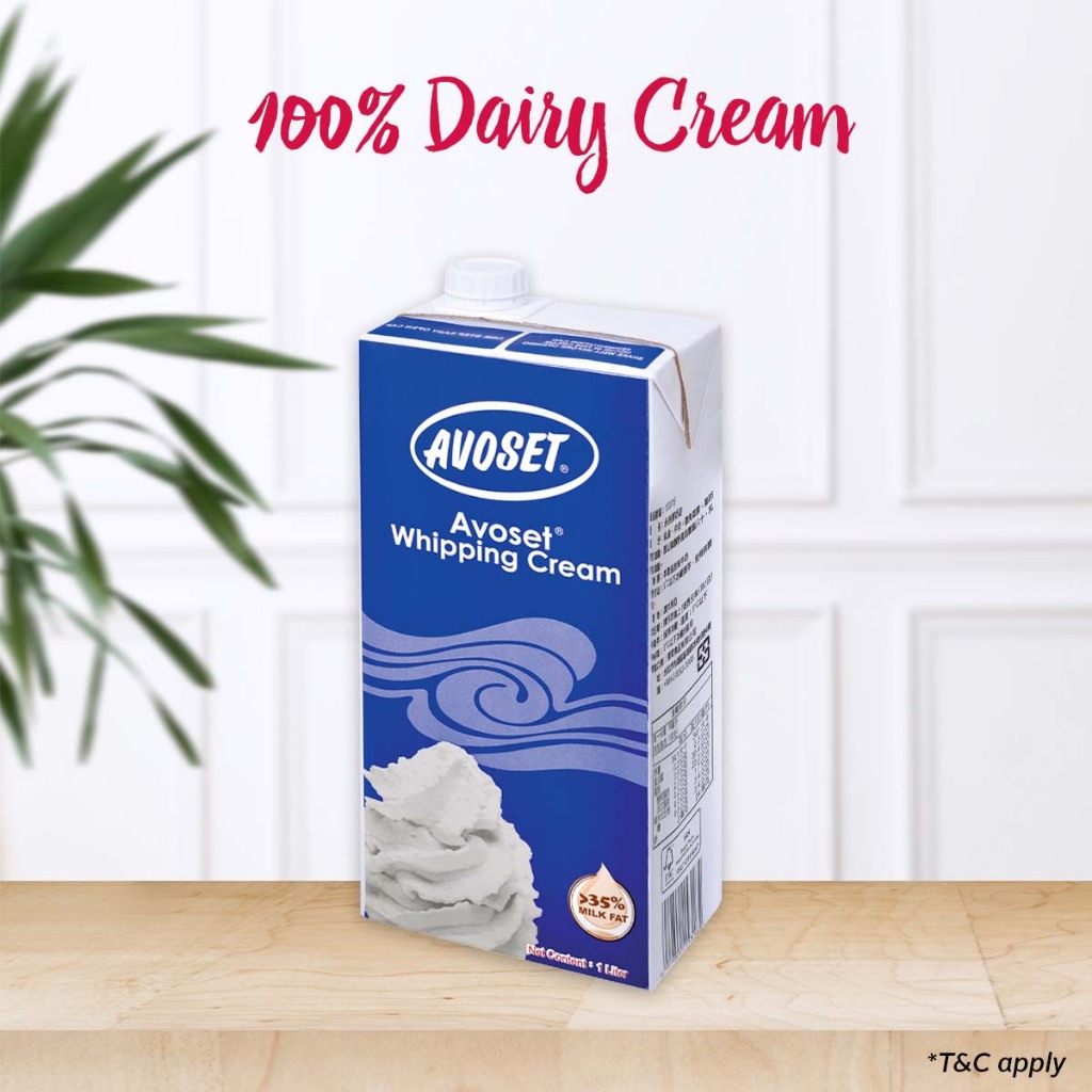 Avoset Whipping Cream 100 Dairy Cream [Klang Valley, Ipoh, Penang
