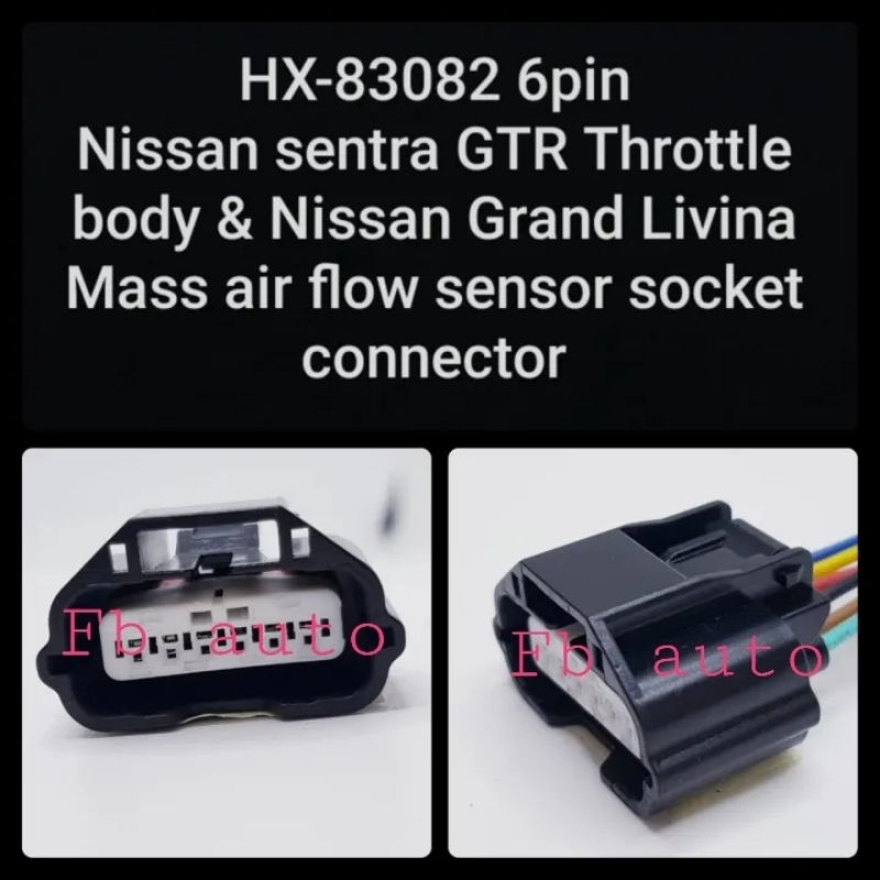HX83082 6pin Nissan sentra GTR Throttle body & Nissan Grand Livina