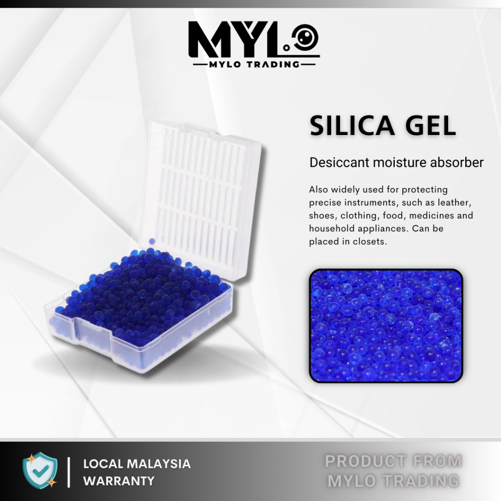 Reusable Silica Gel Desiccant Humidity Moisture Absorb Box For Camera Lens Shopee Malaysia