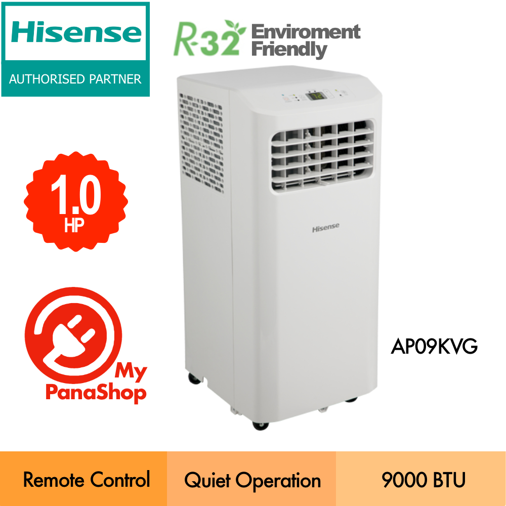 Hisense Portable AirCond Air Conditioner (1.0HP) AP09KVG | Shopee Malaysia