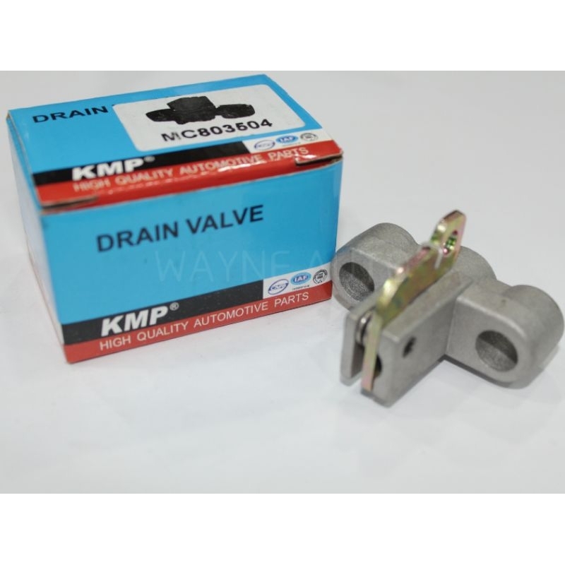 ORIGINAL KMP DRAIN COCK VALVE/DRAIN VALVE (MC803504) NISSAN/HINO/FUSO ...