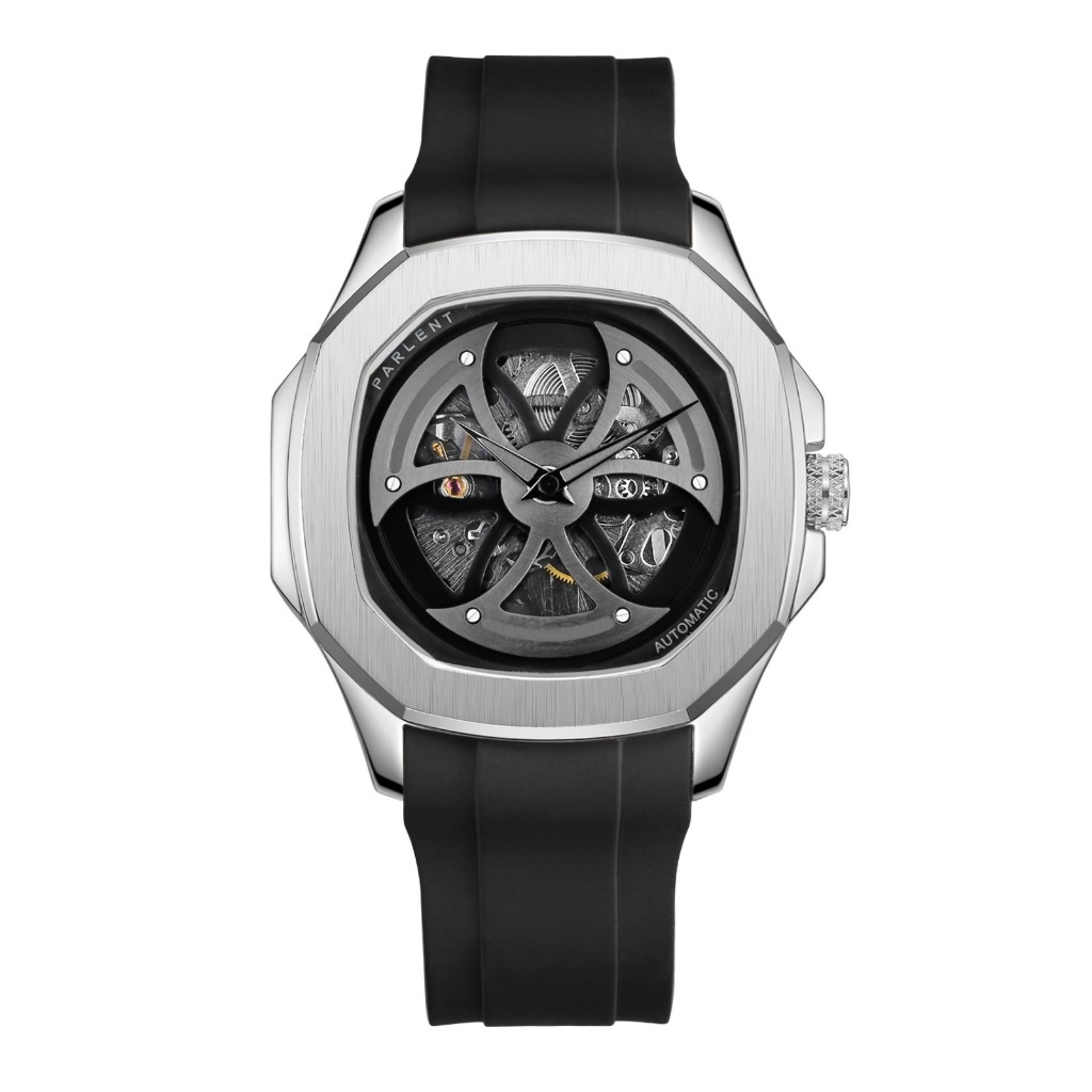Jam Tangan Pria Parlent Gallant Rotary Rubber Shopee Malaysia