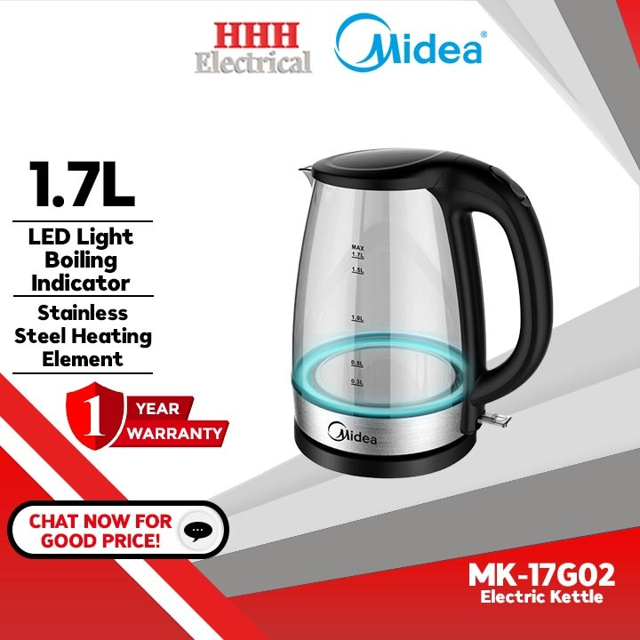 Appliances Midea Electric Kettle Price MIDEA MK-17S31A 1500W JUG