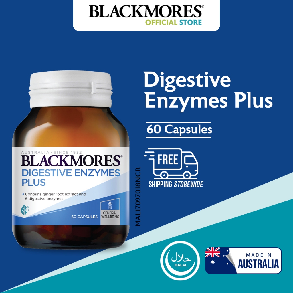 Blackmores Digestive Enzymes Plus (60's) Shopee Malaysia