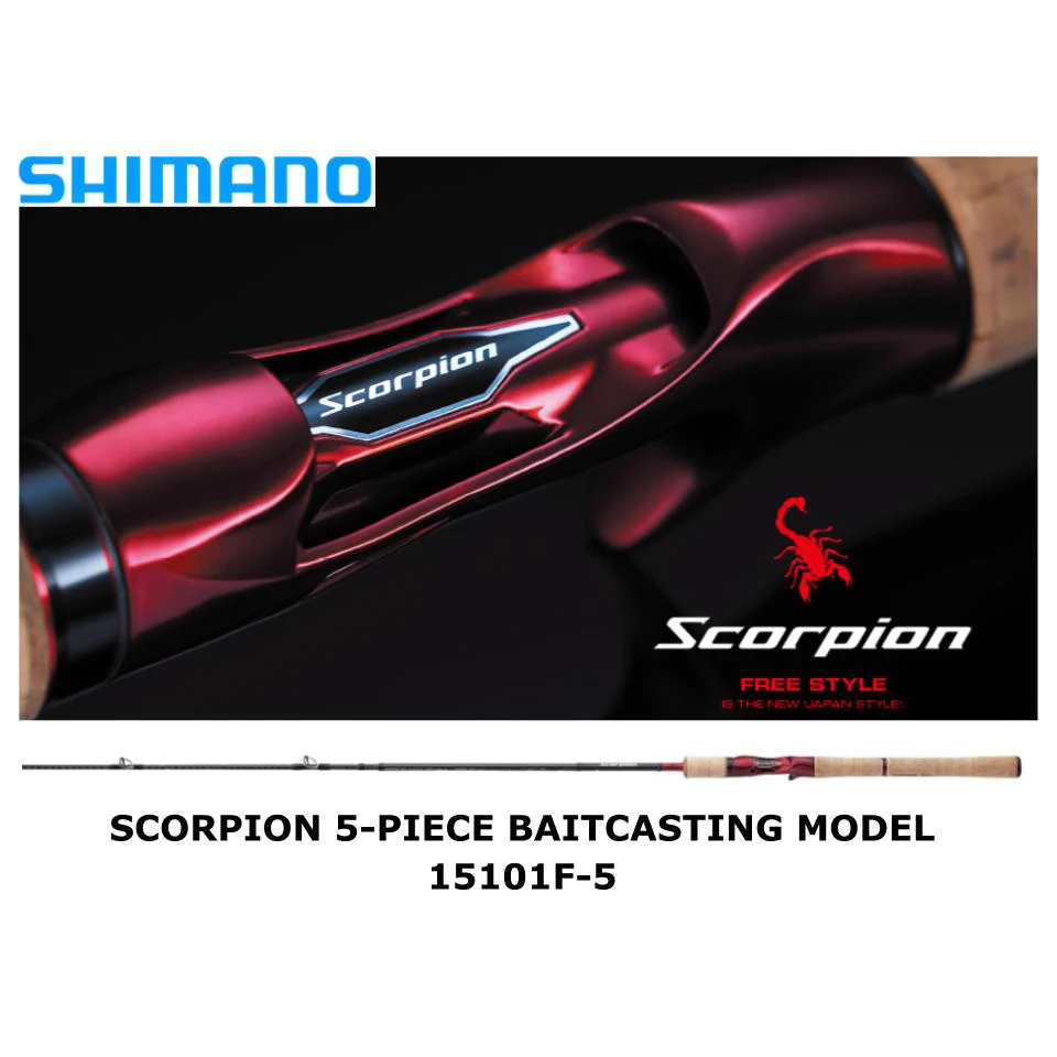Shimano Scorpion 15101F-5 Travel Rod | Shopee Malaysia