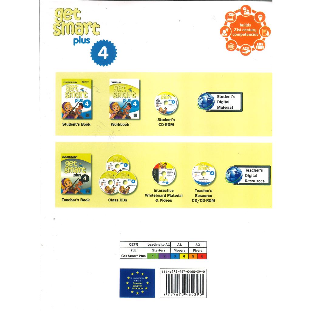 GET SMART PLUS 4 CEFR YEAR 4 WORKBOOK | Shopee Malaysia