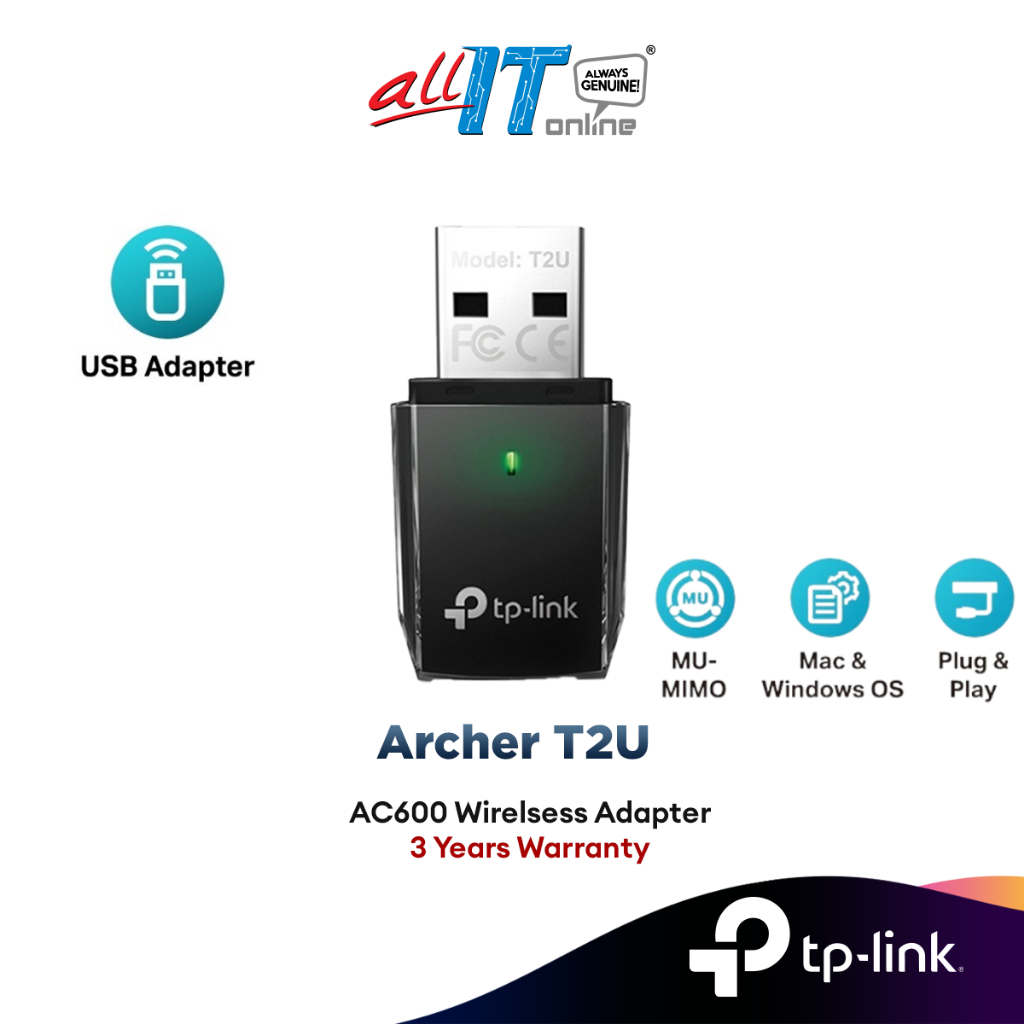 TP-Link ARCHER T2U / T2U Plus / T3U Nano / T4U / T9UH / TX20U Plus ...