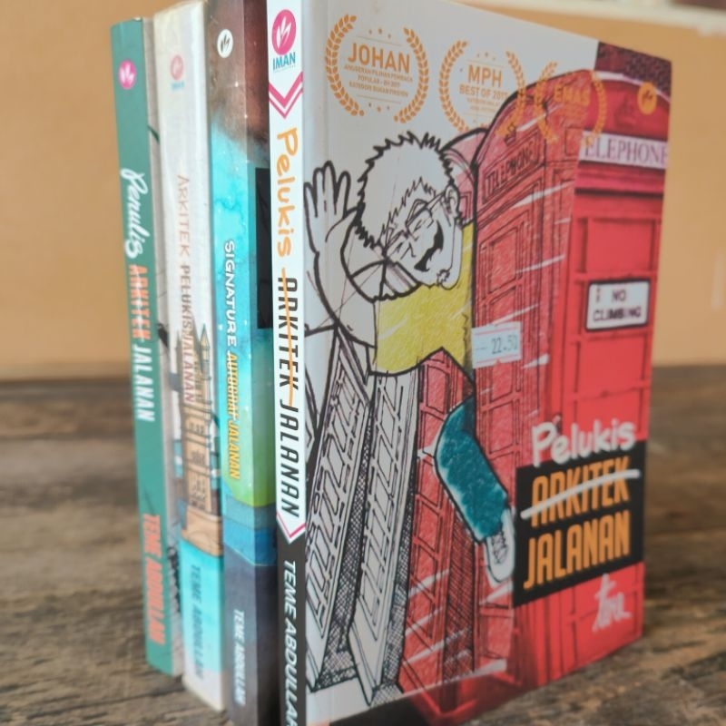[Preloved] Buku Bestseller Teme Abdullah Series Jalanan, Empayar ...