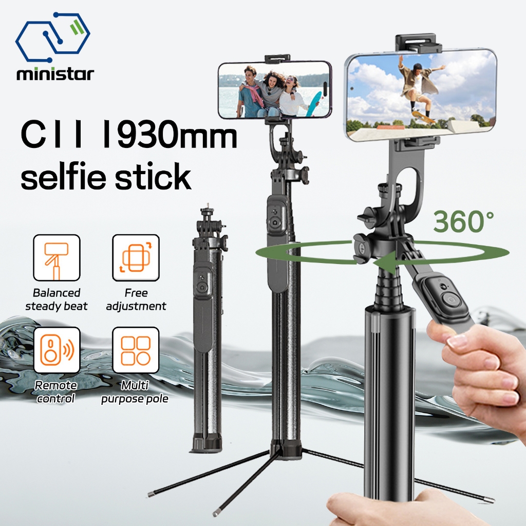 C Mm Selfie Stick Stand Handheld Tripod Multifunctional Foldable Aluminum Tripod Bluetooth