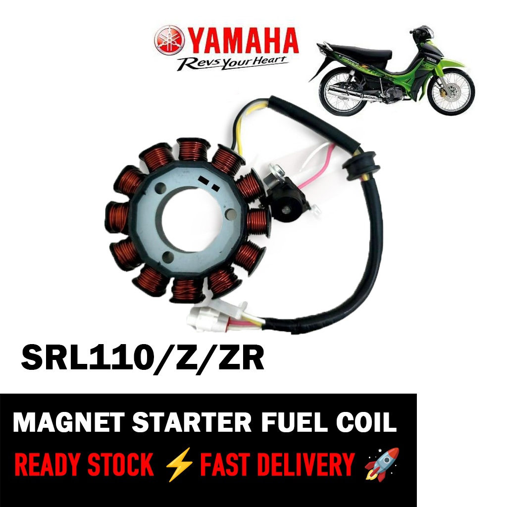 (ADD) YAMAHA LAGENDA 110 SRL110ZR FUEL COIL STATOR COIL ASSY