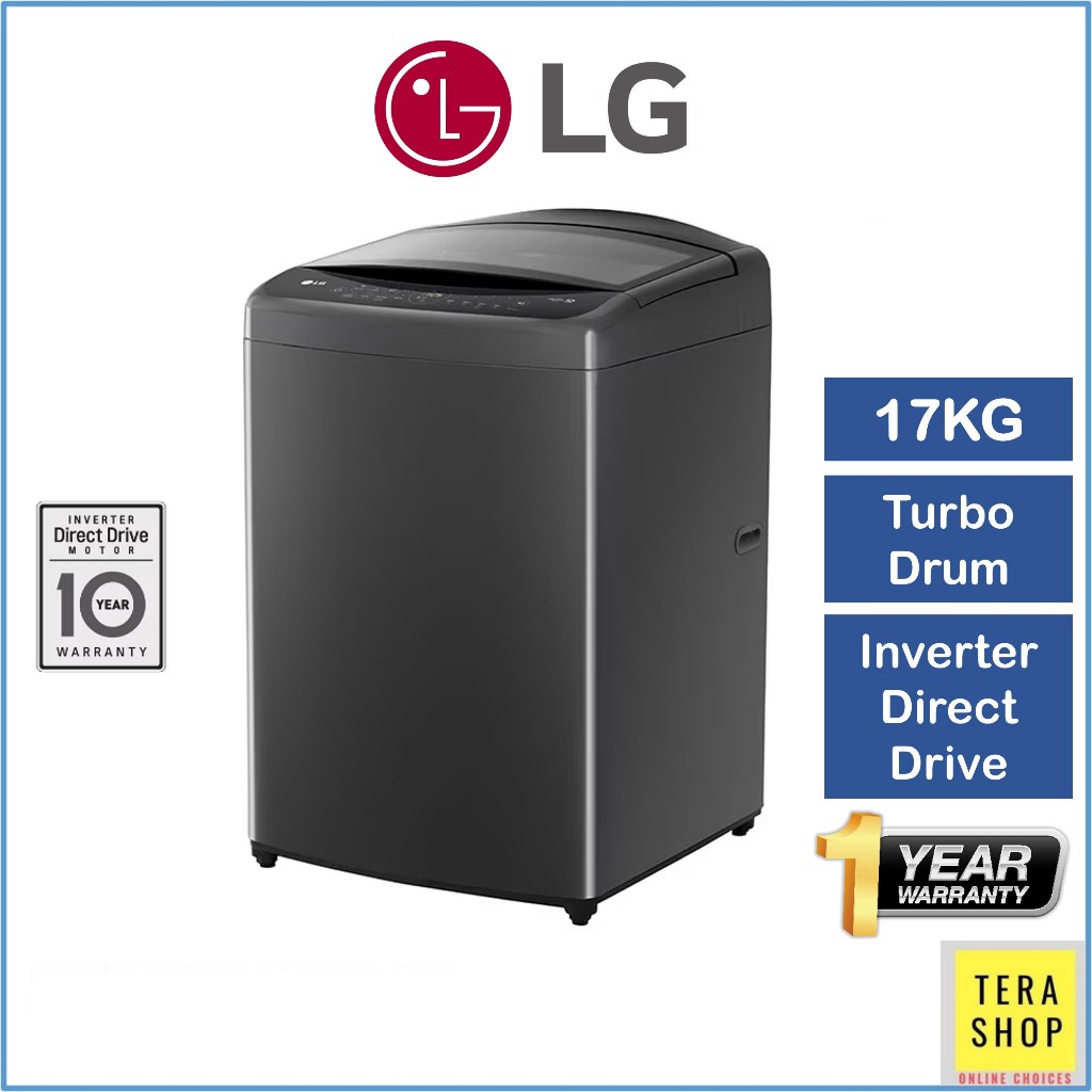 Lg inverter direct drive store 17kg washing machine