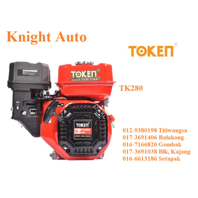 TOKEN Gasoline Engine TK280 / TK460 | Shopee Malaysia