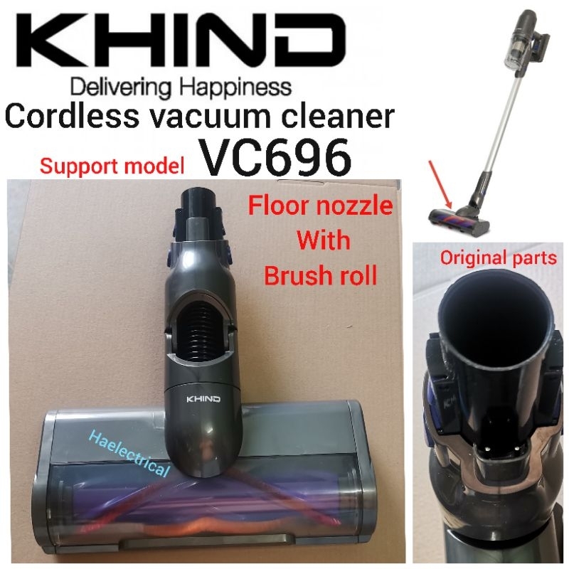 khind cordless vacuum cleaner floor nozzle for VC696 Shopee Malaysia