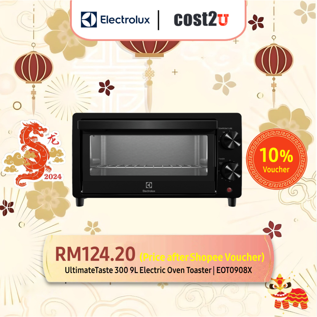 [Bubble Packing] Electrolux UltimateTaste™ 300 9L Electric Oven Toaster
