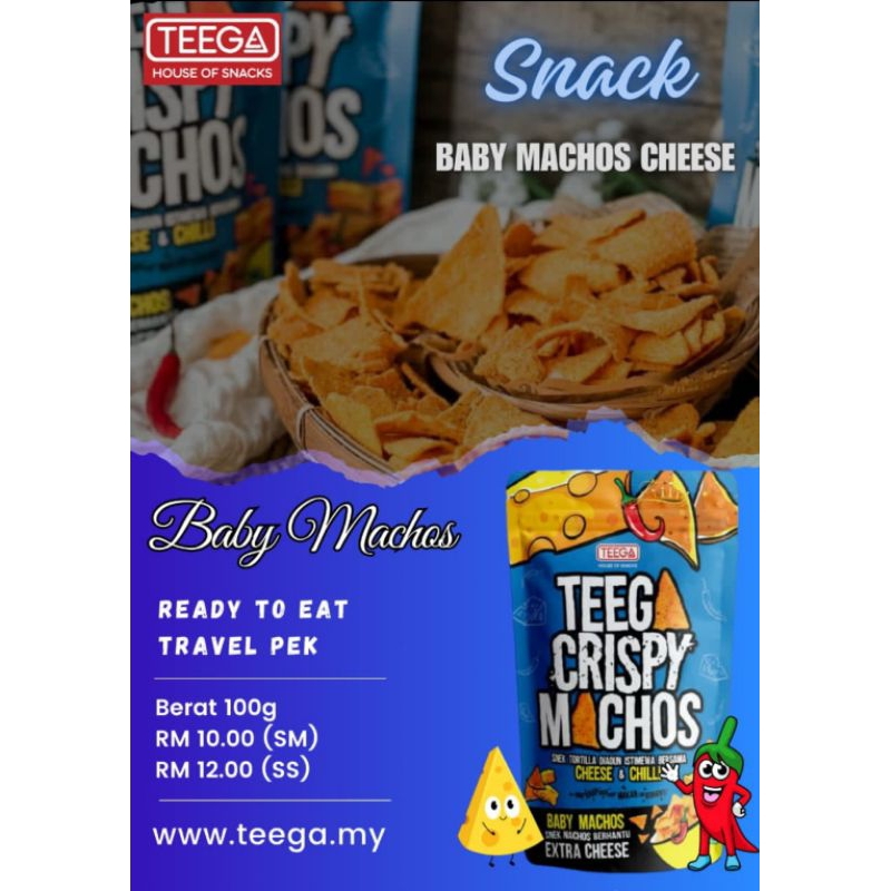Teega Crispy Machos Snack | Shopee Malaysia