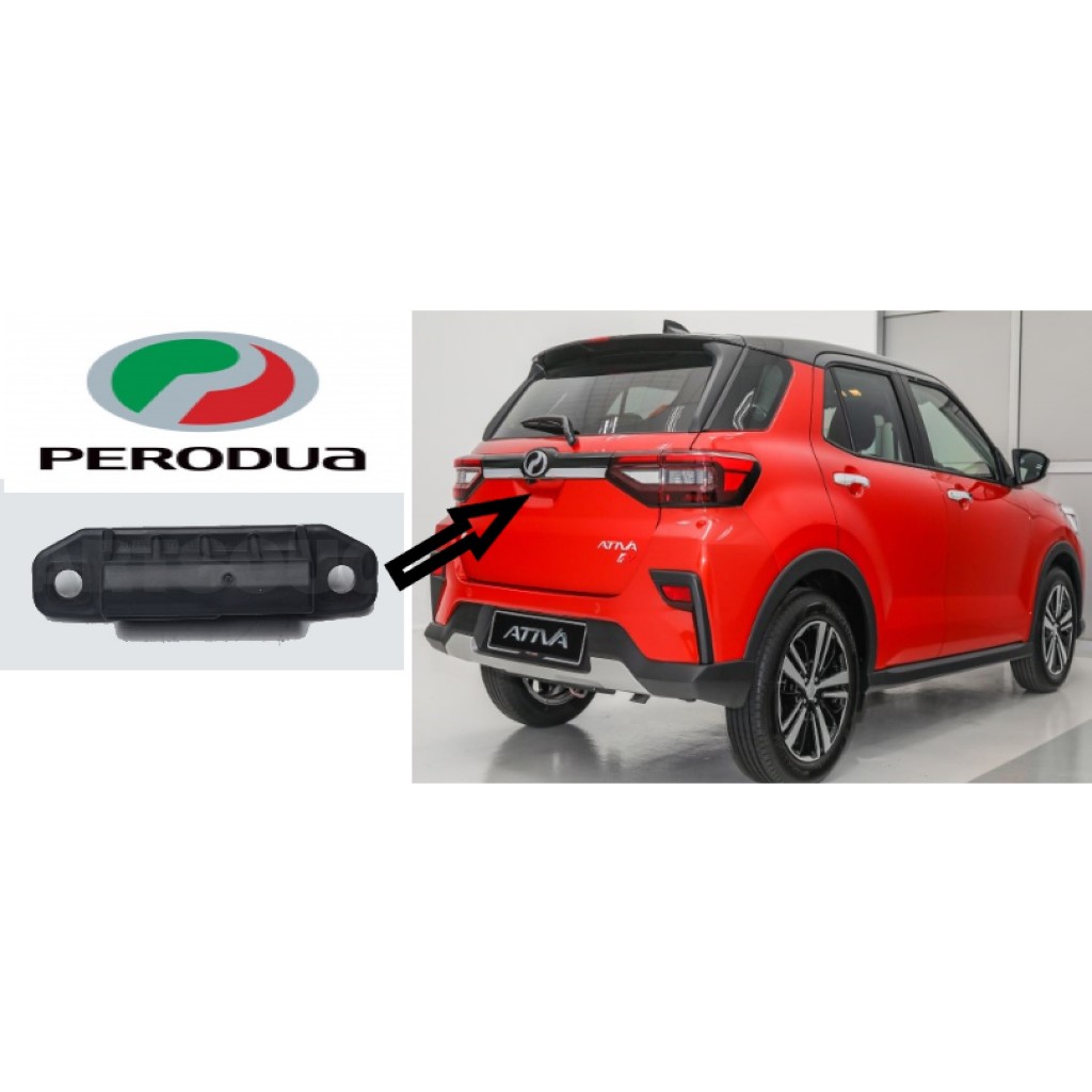 100% Original Perodua ATIVA Rear Bonnet Switch / Rear Boot Outer Handle ...