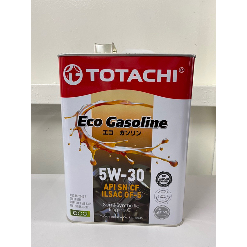 (oil change provided)Totachi 5W30 semi synthetic engine oil minyak ...
