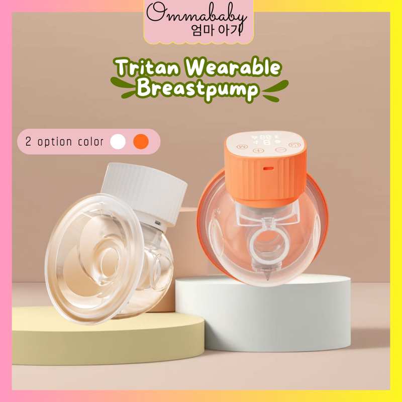 {READYSTOCK} Tritan New Smart Wearable Electric Breast Pump With Smart