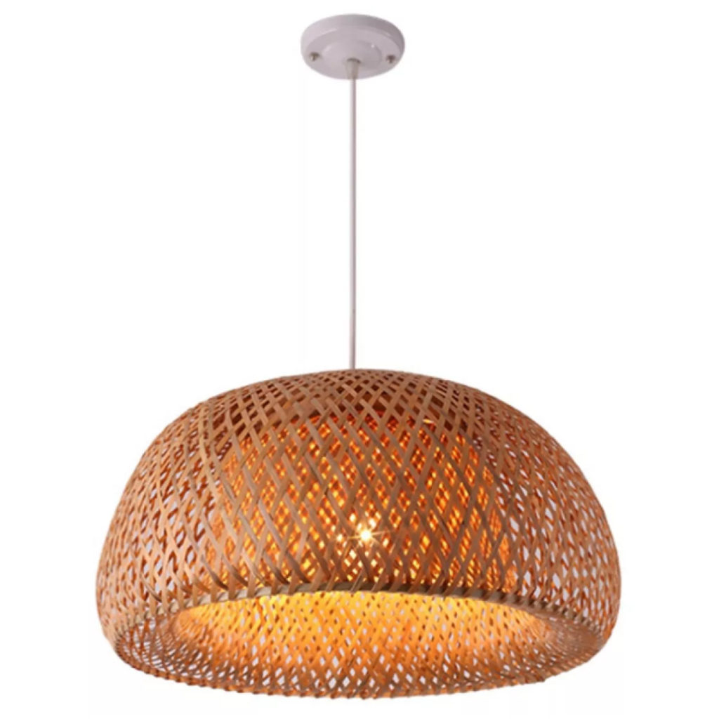 Dream Lighting Muji Rattan Lamp Japanese Bamboo Pendant Lights Lampu