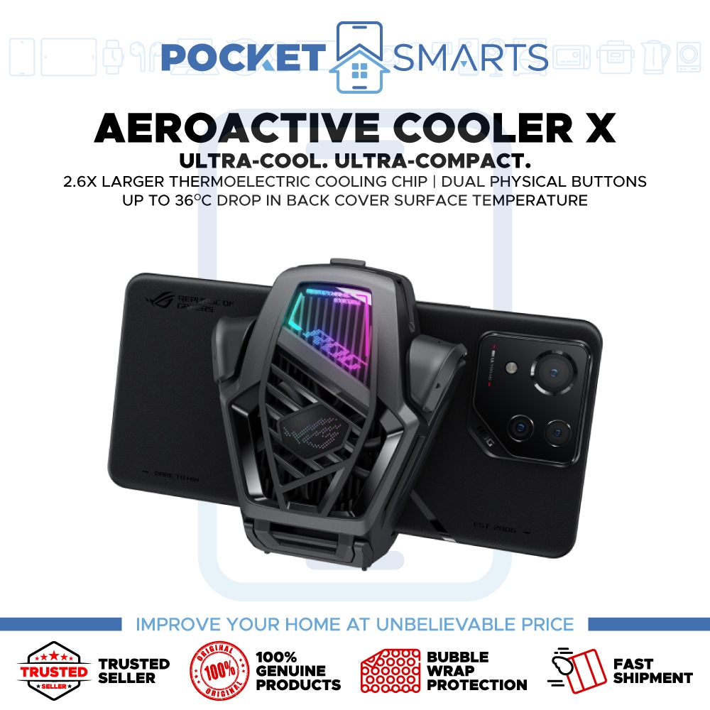 [Malaysia Set] Asus ROG AeroActive Cooler X for ROG Phone 8 | ROG Phone 8  Pro | ROG Phone 8 Pro Edition
