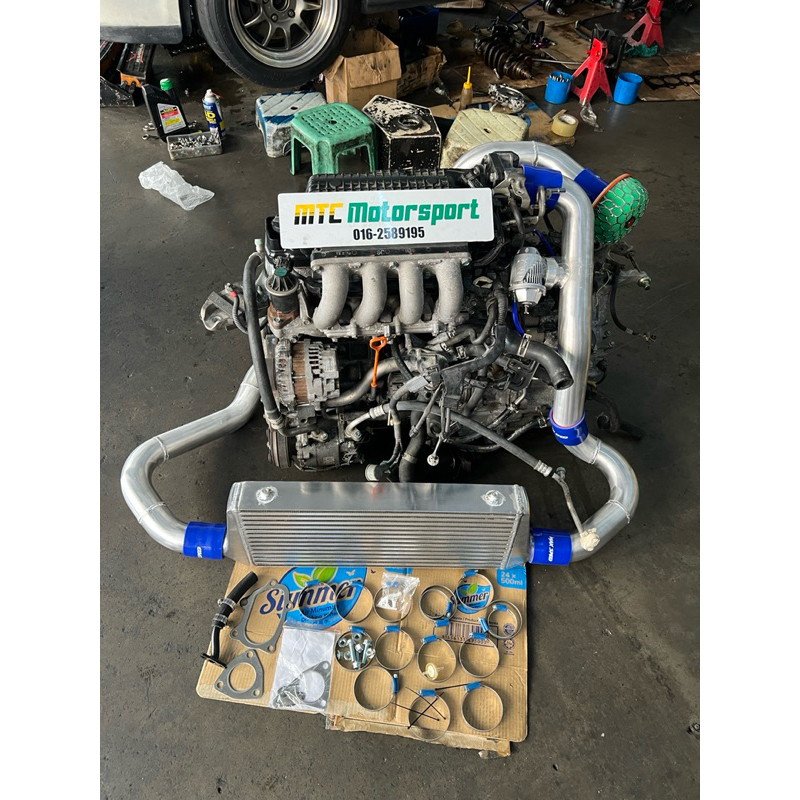 Jazz GK JTC Titanium turbo kit Shopee Malaysia