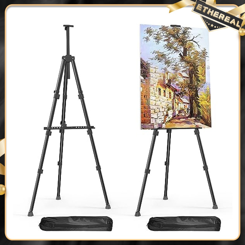 1.6M Art Iron Easels With Free Bag Oil/Watercolor Painting Triangle ...