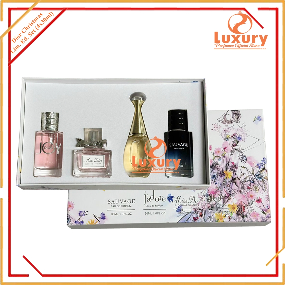 💯/💯 Dl0R Jadore & Sauvage Christmas Limited Edition 4in1 Gift Set