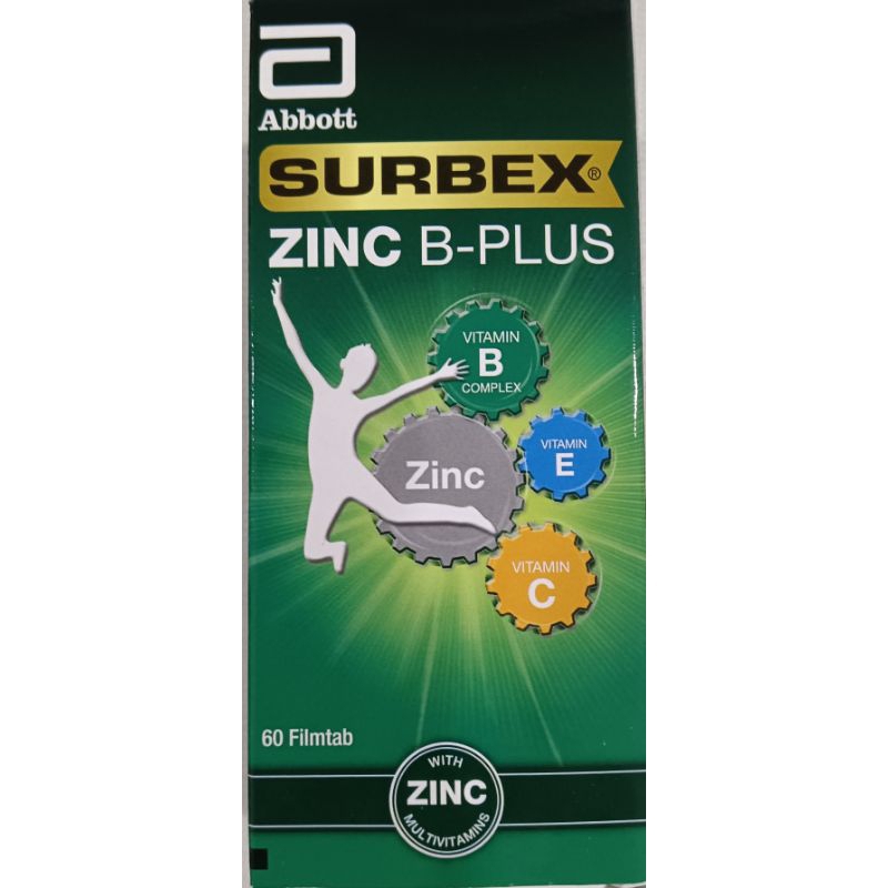 Original Abbott Surbex Zinc B-Plus | Shopee Malaysia