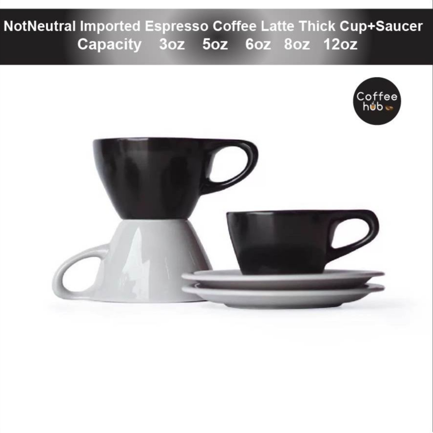 (Ready Stock)notNeutral LINO Espresso Latte Flat White Long Black Cup