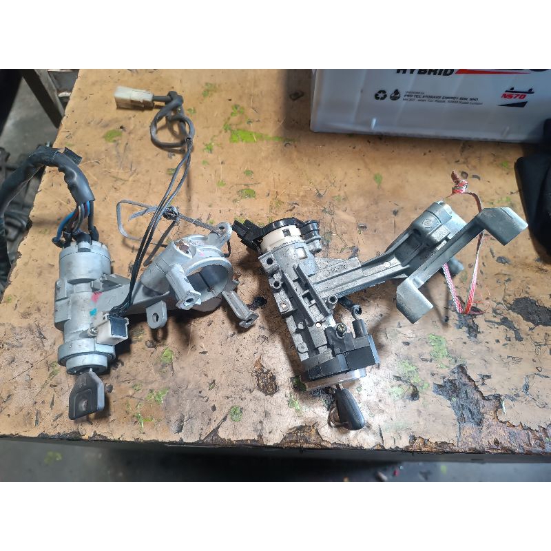 Proton Wira /Saga/iswara Key switch Satu Set Used for Sell | Shopee ...