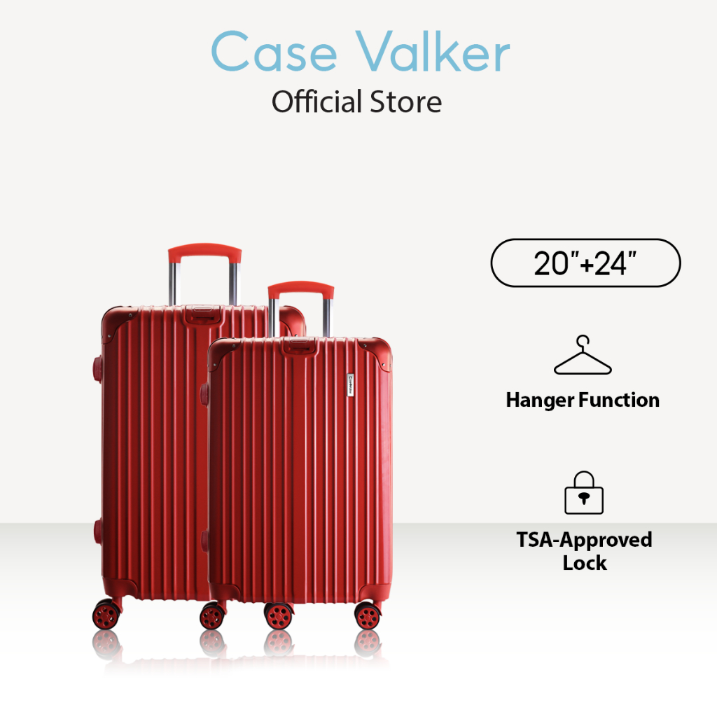 Case Valker Signature Flawless 2in1 PC+ABS Hard Case Hanger Luggage Bag ...