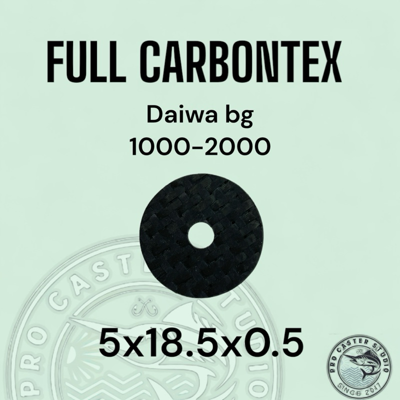HIGH QUALITY FISHING REEL CARBONTEX DRAG WASHER FULL CARBON MESIN ...