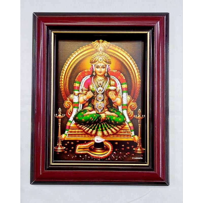 Amman Photo Frame With Glass Small Size Frame Karumariamman Mariamman ...