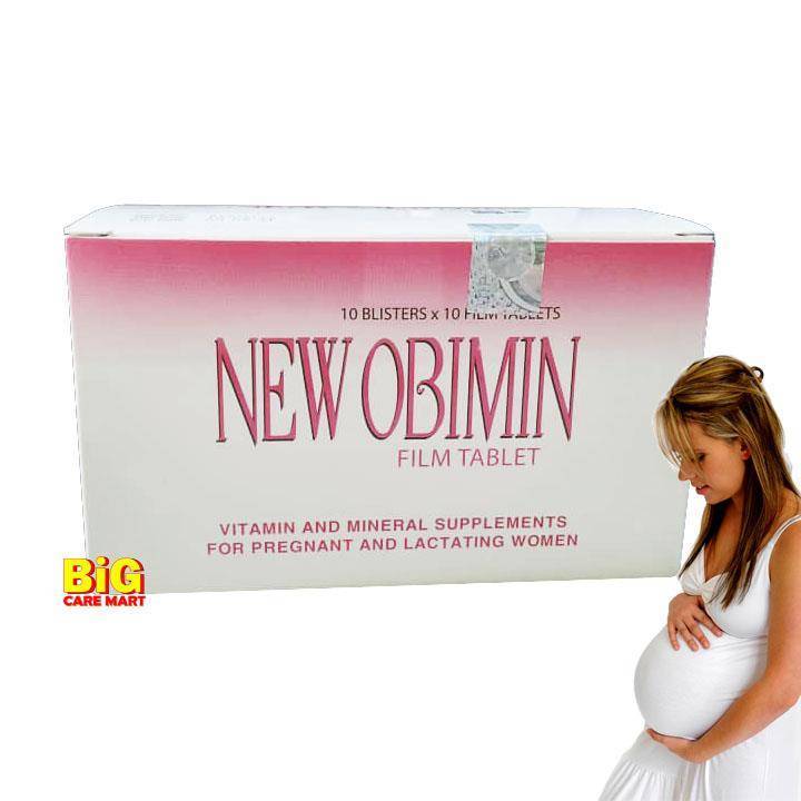 NEW OBIMIN (Vitamin and supplement for pregnancy) 10Tabs | Shopee Malaysia