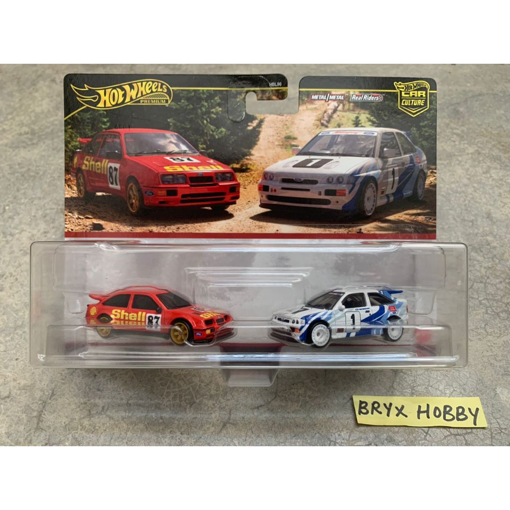 Jual Hot Wheels Premium 2-pack ´87 Ford Sierra Cosworth & ´93 Ford Escort Rs Cosworth - Mainan Mobil Balap Di Seller Mattel - Gandasari, Kota Tangerang - Foto 7