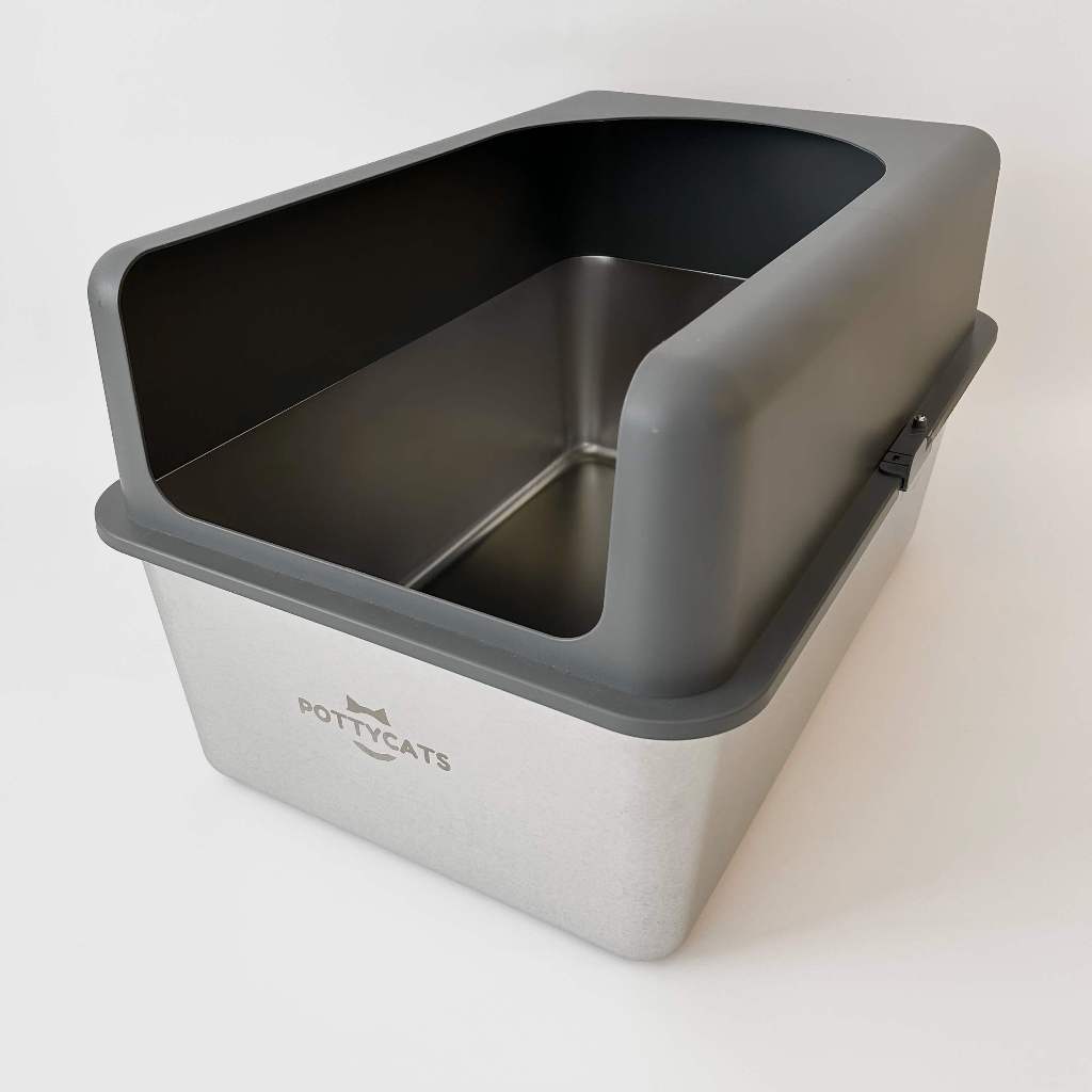 Kitty litter box with lid best sale