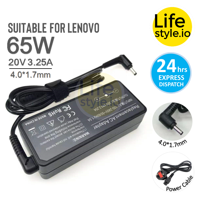 FSKE 45W Ladegerät Für Lenovo Ideapad, Yoga & Flex Laptops – Kompatibel Mit Vielen Modellen (Stecker 4,0x1,7 Mm)
