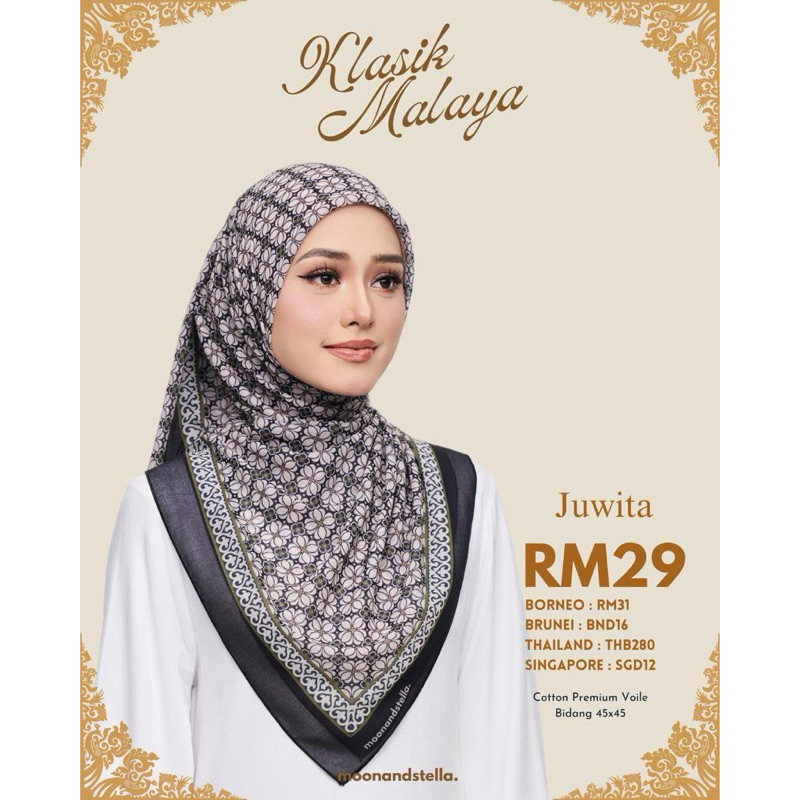 Moonandstella Klasik Malaya | Shopee Malaysia