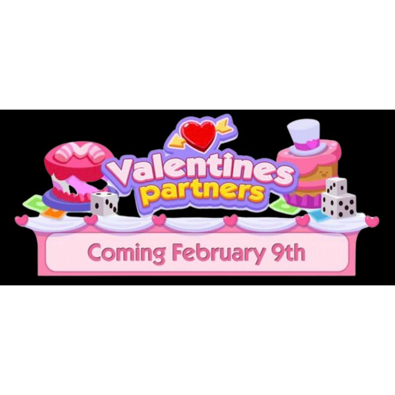 MONOPOLY GO EVENT PARTNER FEB 2024[VALENTINES PARTNER] Shopee Malaysia